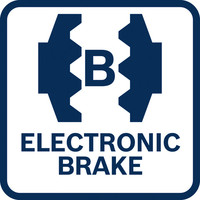 Elektronische Bremse.