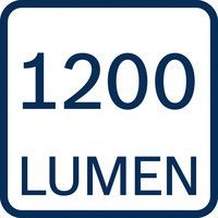 1200 Lumen.