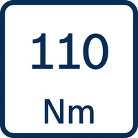 110 Nm Drehmoment.