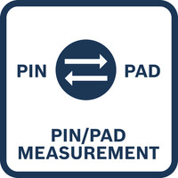 Pin-/Pad-Messung.