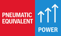 Pneumatische Äquivalentleistung.