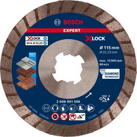 EXPERT Multi Material Turbo-Diamanttrennscheibe, X-LOCK