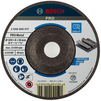 PRO Metal gebundene Schleifscheibe für kleine Winkelschleifer, Bohrung 16 mm, oSa