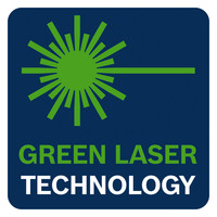 Grüne Lasertechnologie.