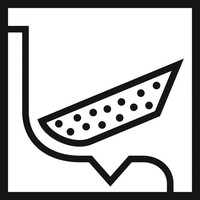 Runder Kombi-Schleifklotz.