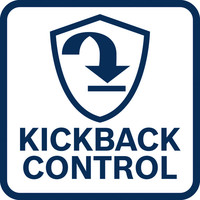 Rückschlagkontrolle.