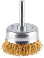 PRO Multi Material Clean Gewellte Topfbürste für Dreh- und Schlagbohrschrauber, zylindrischer Schaft