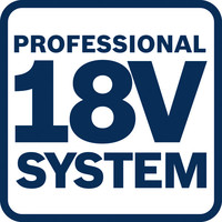 Professionelles 18V-System.
