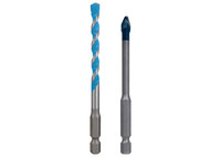 EXPERT HEX-9 Hard Ceramic and Multi Construction Bohrer-Set