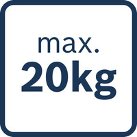 Maximalgewicht 20 kg.