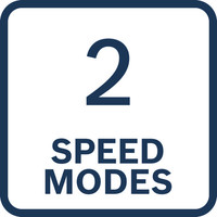 2 Geschwindigkeitsmodi.