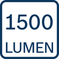 1500 Lumen.