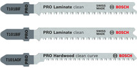 PRO Laminate Stichsägeblatt-Set für T-Schaft, 3 tlg.