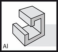 Materialsymbol Aluminium