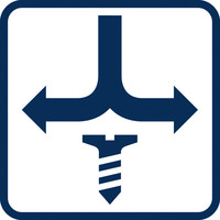 Vorwärts-Rückwärtsdrehung.