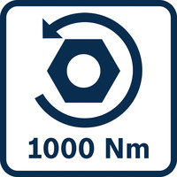Losbrechmoment 1000 Nm.