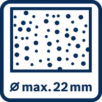 Betonbohrer 22 mm.