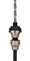 PRO Q-Lock Quick Change Aufsteckhalter mit Sechskant-Aufnahme für Quick Change-System für Lochsägen