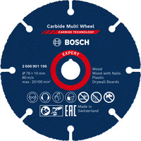 EXPERT Multi Material Carbide Trennscheibe für Mini-Winkelschleifer